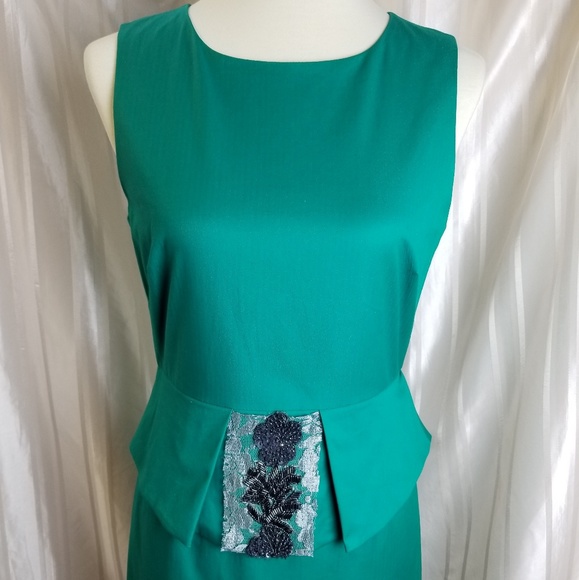 SALE🔥J.Crew Green Dress - Picture 2 of 8